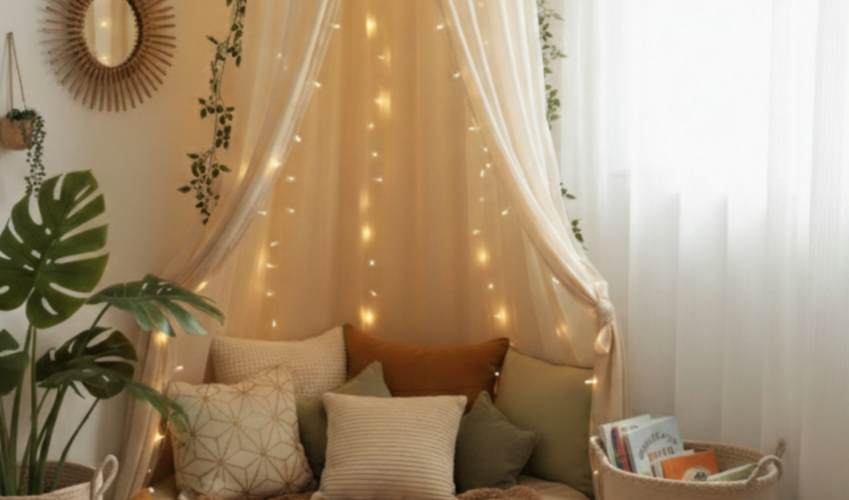 Quick guide to create a cozy toddler reading nook